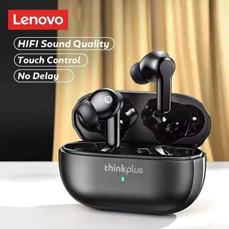 Choice Lenovo Bluetooth Earphones TWS Wireless Pro 6 Music Earbuds LP1S