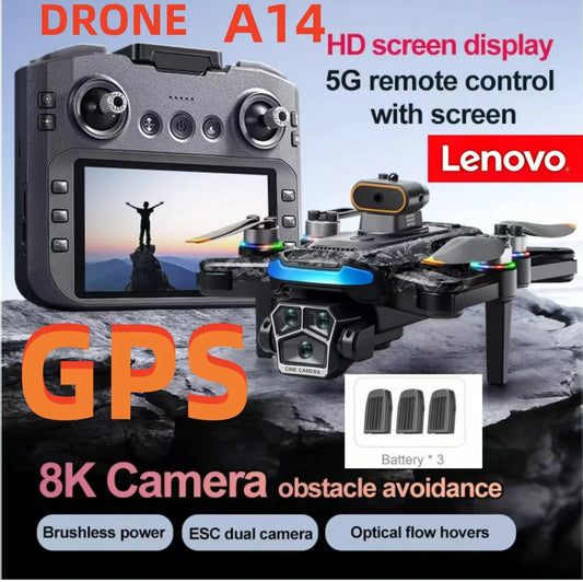 Lenovo GPS Drone A14 Pro Max Remote Control Aircraft