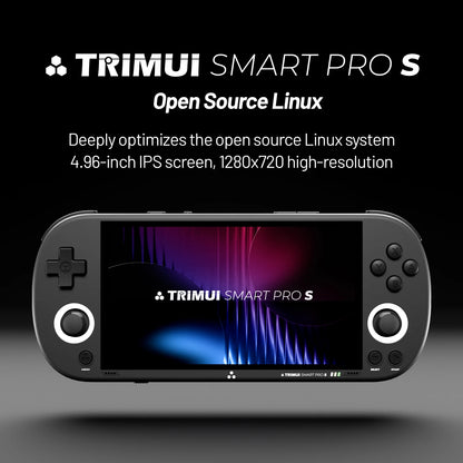 Trimui Smart Pro S Handheld Console 5000 mAh Battery Open Source, Linux