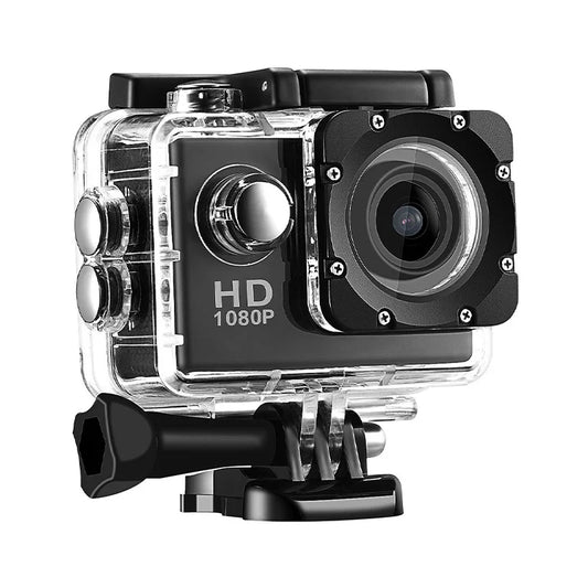 Northwire Electronics 1080p Action Camera 3MP 900mAh Battery Underwater Waterproof Case