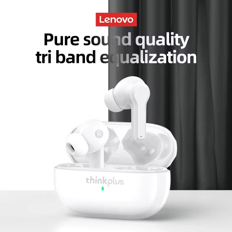 Choice Lenovo Bluetooth  Earphones TWS Wireless Pro 6 Music Earbuds LP1S