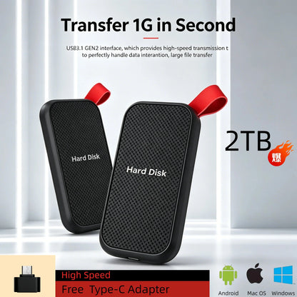 E31 External Hard Drive 2-128tb