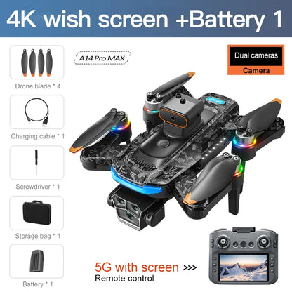 Lenovo GPS Drone A14 Pro Max Remote Control Aircraft