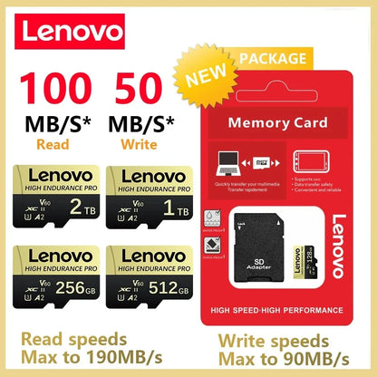Lenovo SD Memory Card 128gb-2tb